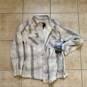 Swiss Alps Plaid Shirt Small